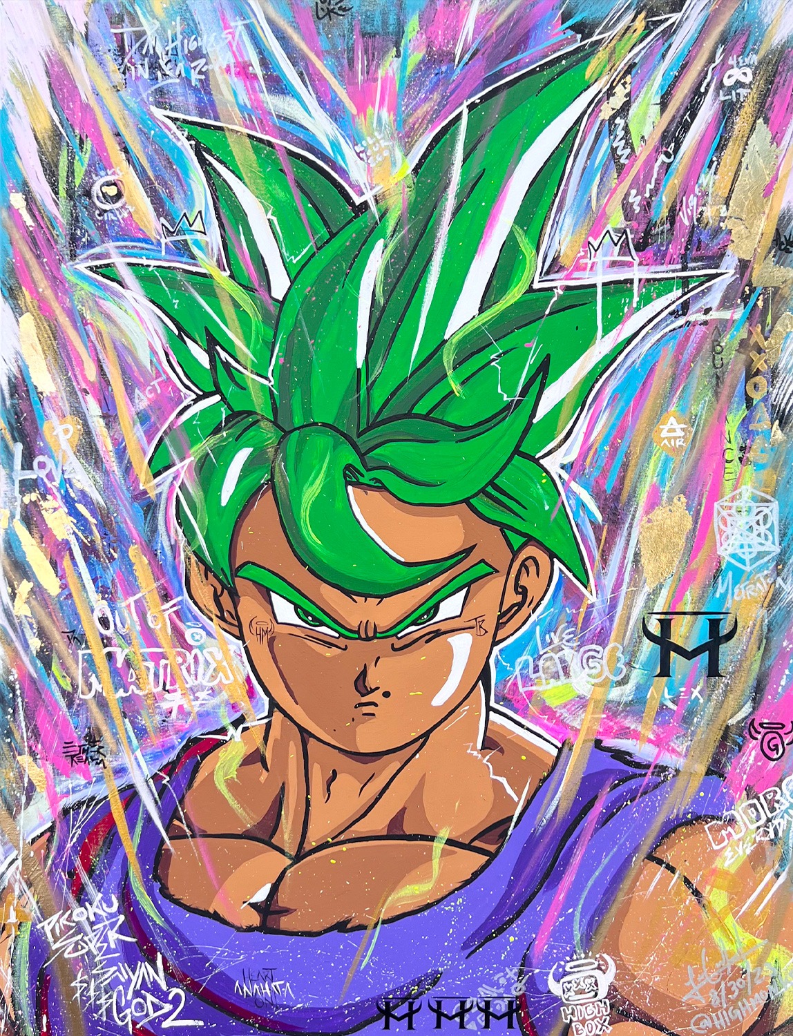 Juan G. artwork — Super Saiyan